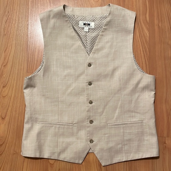 Joseph Abboud Heritage Vest in Tan - Picture 1 of 3